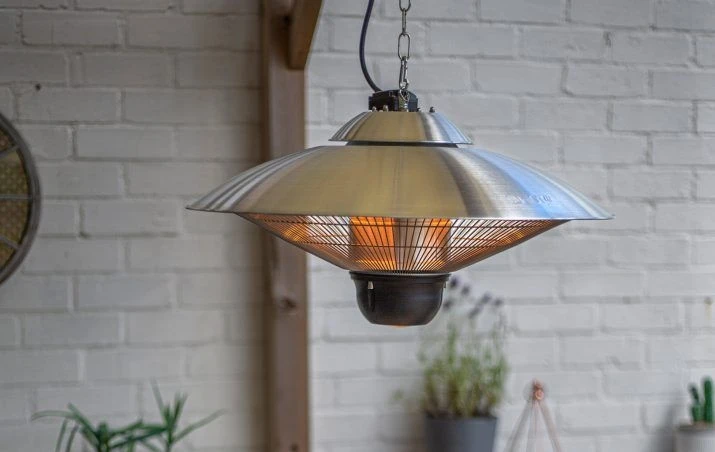 La Hacienda Hanging Silver Heater 4 La Hacienda Hanging Silver Heater - Image 2