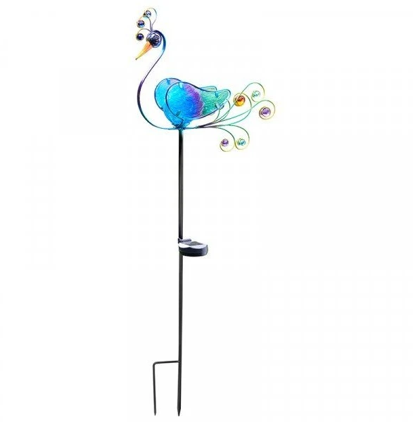 Smart Solar Peacock Solar Stake Light 3 Smart Solar Peacock Solar Stake Light