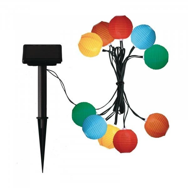 Smart Solar Chinese Lanterns - Set Of 10 4 Smart Solar Chinese Lanterns - Set Of 10 - Image 2