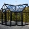 Janssens Eos Junior T-Model 160/40 Tempered Glass Greenhouse 10ft X 13ft -Lawn and plant care Store 43060 7433