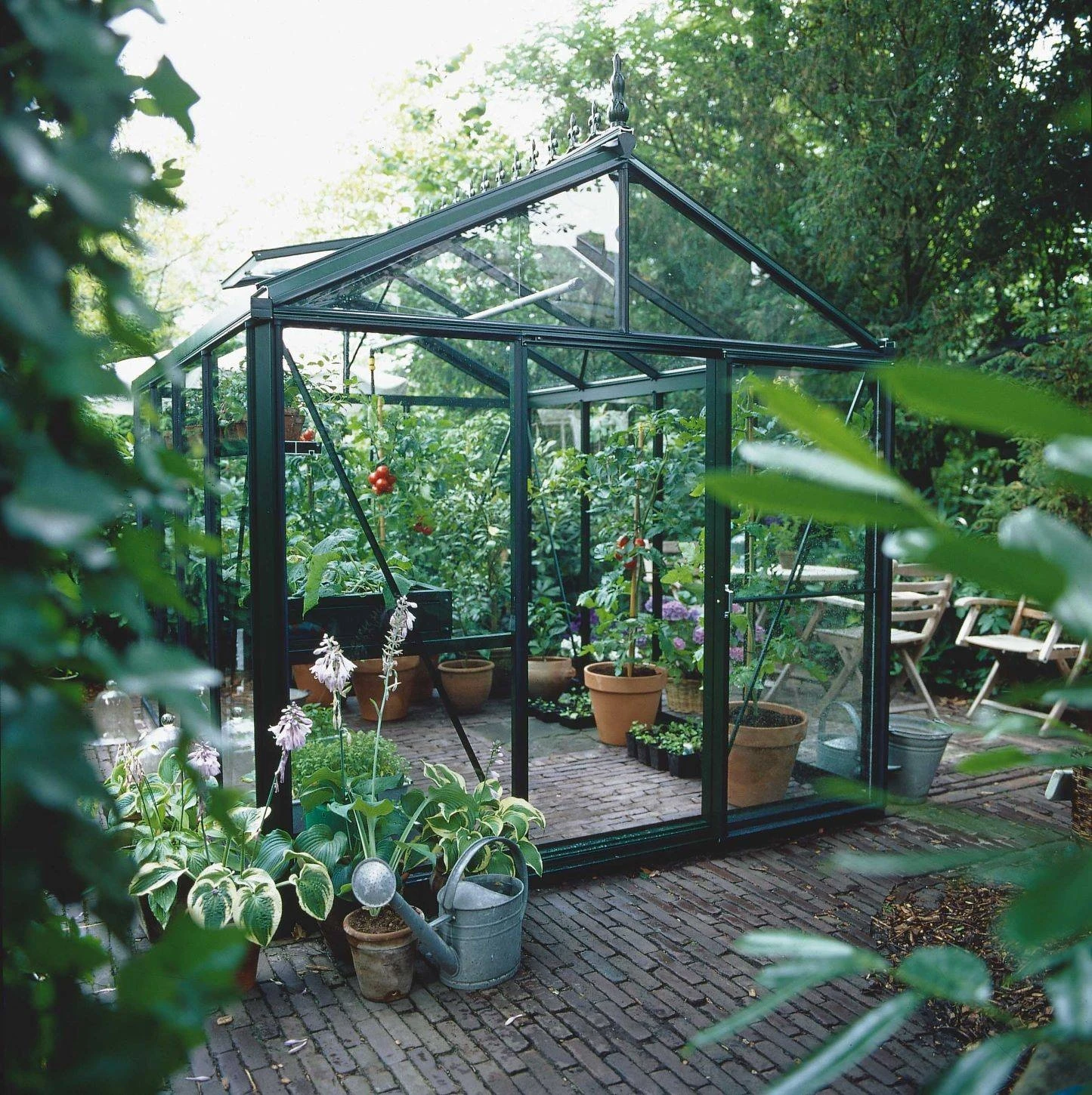 Janssens Helios Senior Victorian 180/25 Tempered Glass Greenhouse 4 Janssens Helios Senior Victorian 180/25 Tempered Glass Greenhouse - Image 2