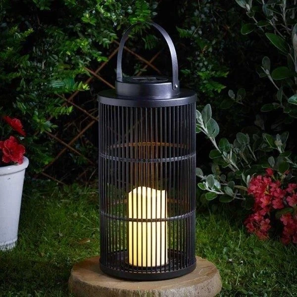 Smart Solar Urbane Lantern Large - Black 3 Smart Solar Urbane Lantern Large - Black