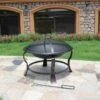 Woodlodge St Austell Steel Fire Pit -Lawn and plant care Store 46289 3422