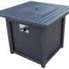 Woodlodge Penryn Black Gas Fire Pit Table -Lawn and plant care Store 46300 3409