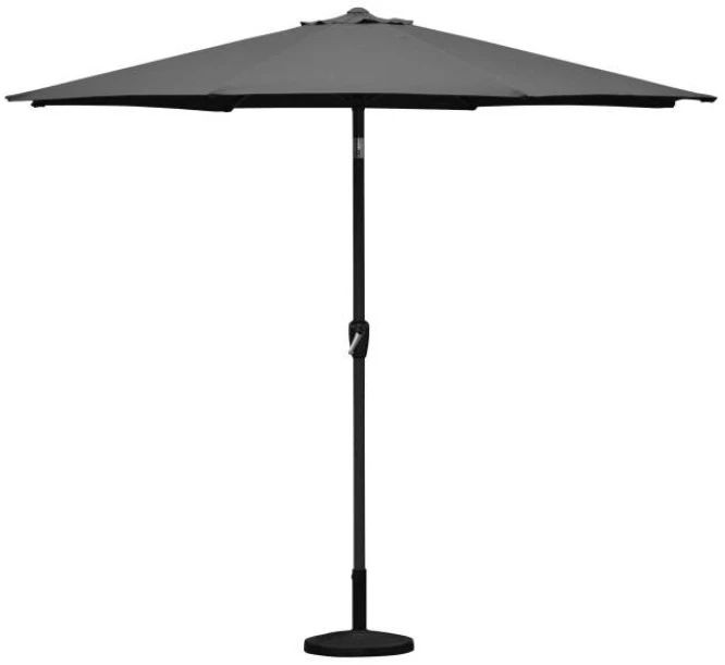 Katie Blake Sturdi 2.5m Crank Round Parasol Grey 4 Katie Blake Sturdi 2.5m Crank Round Parasol Grey - Image 2