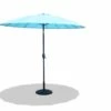 Katie Blake Sturdi 2.7m Shanghai Parasol Aqua -Lawn and plant care Store 46732 2626