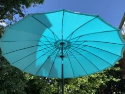 Katie Blake Sturdi 2.7m Shanghai Parasol Aqua 9 Katie Blake Sturdi 2.7m Shanghai Parasol Aqua -Lawn and plant care Store 46732 2632