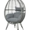 Other Kelby Standing Egg Chair - Grey -Lawn and plant care Store 46740 2605