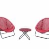 TOBS Garden Bistro Set - Chilli Red 2 TOBS Garden Bistro Set - Chilli Red -Lawn and plant care Store 46748 2591