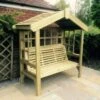 Churnet Valley Cottage Arbour Trellis 3 Seater