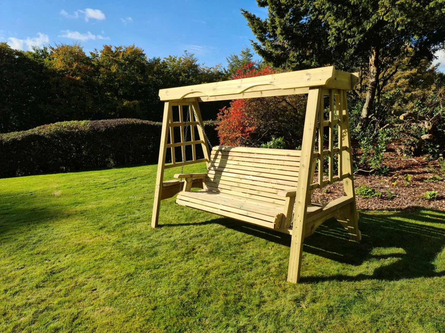 Churnet Valley Cottage Swing 3 Seater 5 Churnet Valley Cottage Swing 3 Seater - Image 3