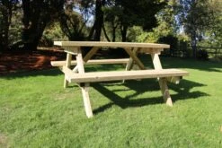Churnet Valley Deluxe Picnic Table 1.5m -Lawn and plant care Store 46828 2431