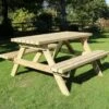 Churnet Valley Deluxe Picnic Table 1.8m -Lawn and plant care Store 46829 2426