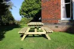 Churnet Valley Deluxe Picnic Table 1.8m -Lawn and plant care Store 46829 2428