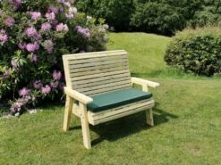 Churnet Valley Ergo 2 Seat Bench -Lawn and plant care Store 46832 2418