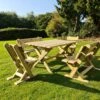 Churnet Valley Ashcombe Table Set 6 Seater