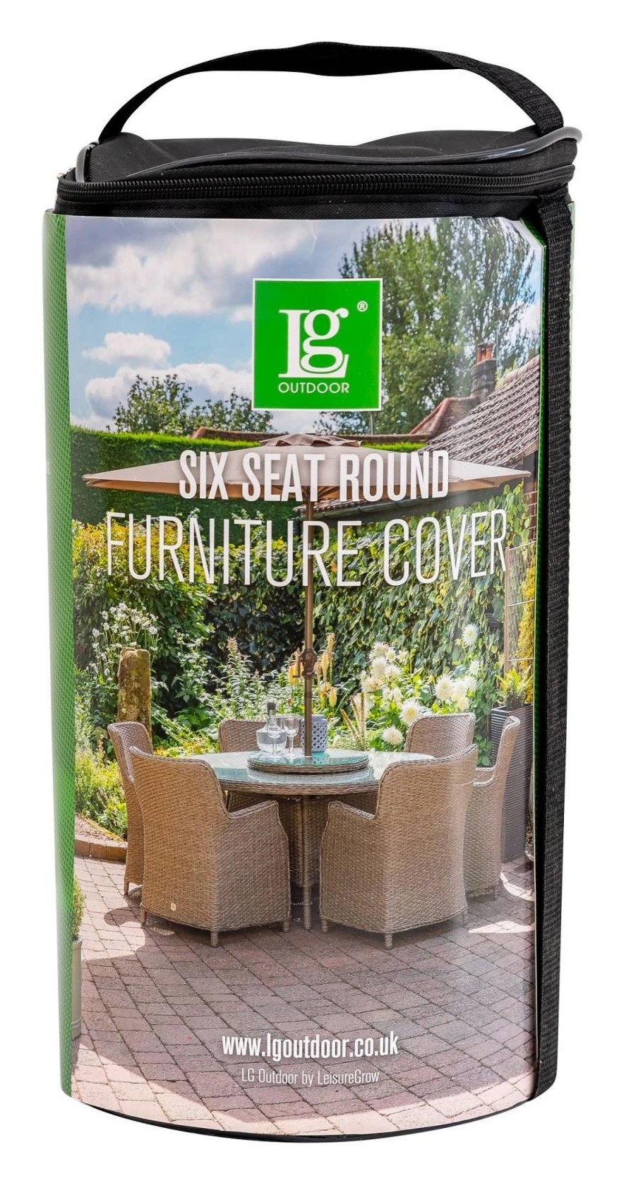 LG Outdoor DXCOV02 Deluxe Cover For 6 Seat Round Dining - Up To 150cm Table 3 LG Outdoor DXCOV02 Deluxe Cover For 6 Seat Round Dining - Up To 150cm Table