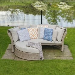 LG Outdoor Monaco Sand Daybed 7 LG Outdoor Monaco Sand Daybed -Lawn and plant care Store 46943 2297