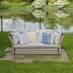 LG Outdoor Monaco Sand Daybed 8 LG Outdoor Monaco Sand Daybed -Lawn and plant care Store 46943 2298