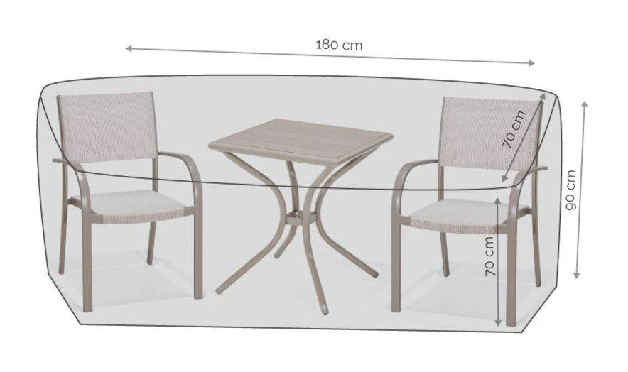 Lifestyle Garden Bistro Set Cover 5 Lifestyle Garden Bistro Set Cover - Image 3