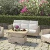 Lifestyle Garden Bermuda Light High Back Lounge Set 1 Lifestyle Garden Bermuda Light High Back Lounge Set -Lawn and plant care Store 47026 2160