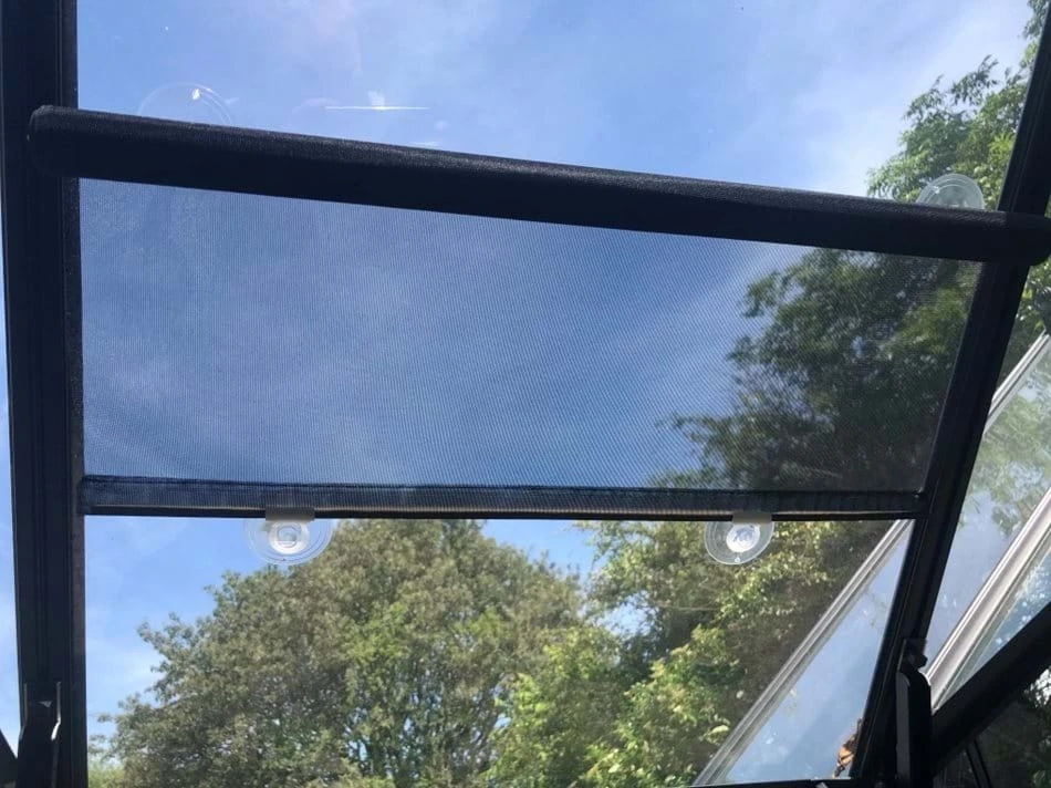 Halls Greenhouses Internal Shading Blind (Pair) With Suction Pads 5 Halls Greenhouses Internal Shading Blind (Pair) With Suction Pads - Image 3