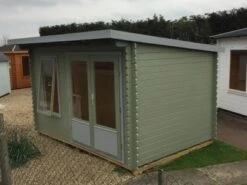 The Log Cabin Company Tallinn Studio Pent 28mm