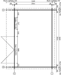 The Log Cabin Company Tallinn Studio Pent 28mm -Lawn and plant care Store 48412 38079