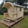 The Log Cabin Company Tallinn Shepherds Hut -Lawn and plant care Store 48417 38055