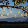 Smart Garden SpiraLight 10 Silver Solar String Lights -Lawn and plant care Store 50735 31850