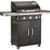 Landmann Rexon MCS Cook 3.1 - 3 Burner Gas Barbecue - Black