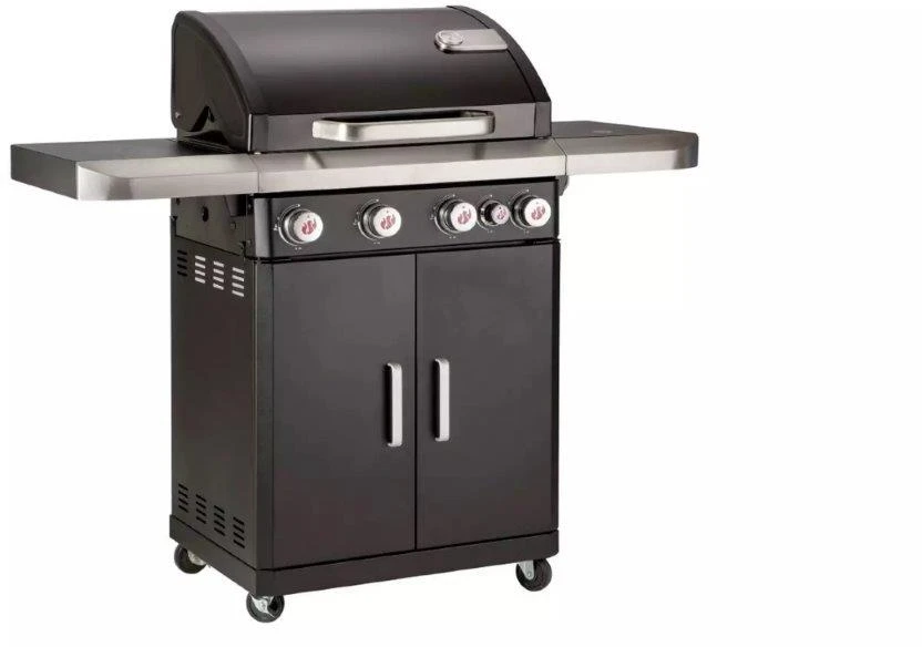 Landmann Rexon MCS Cook 4.1 - 4 Burner Gas Barbecue - Black 3 Landmann Rexon MCS Cook 4.1 - 4 Burner Gas Barbecue - Black