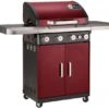 Landmann Rexon 4.1 - 4 Burner Gas Red Barbecue -Lawn and plant care Store 51018 30893