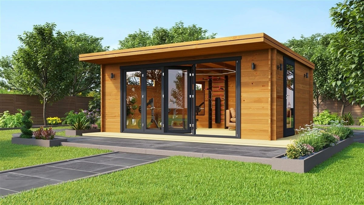 Gardenhouse24 Paul 70 Garden Room With Bi-fold Doors 3 Gardenhouse24 Paul 70 Garden Room With Bi-fold Doors