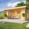 Gardenhouse24 ALU Concept 44 I Garden Cabin -Lawn and plant care Store 51290 30112