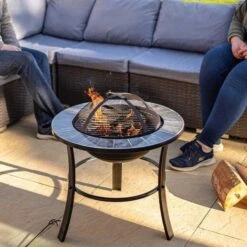 Smart Garden Nero Stonegate Firepit -Lawn and plant care Store 51469 29526