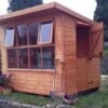 Shaws For Sheds Solar Pent Shed