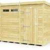 DIY Sheds Pent Security Shed - Single Door -Lawn and plant care Store 53548 25701